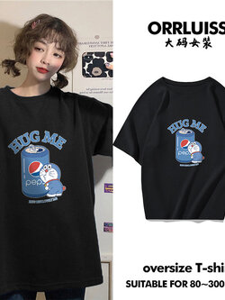 เสื้อโอเวอร์ไซส์เกาหลี เสื้อยืดพลัสไซส์ เสื้อยืดคนอ้วน เสื้อยืดโอเวอร์ไซส์ผู้หญิง