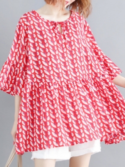 เสื้อOVERSIZE ใส่ตั้งแต่สาวผอม-สาวอวบ น้ำหนักตัว50-100กิโลกรัม