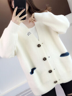 เสื้อไหมพรม เสื้อไหมพรมแขนยาว