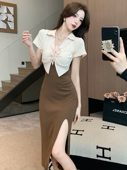 แบบชุดเดรสสวยๆ ชุดเดรสน่ารักๆสไตล์เกาหลี