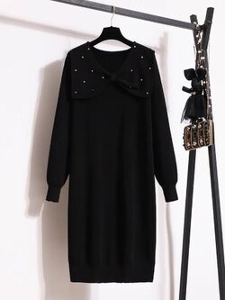 เดรสสีดำสุภาพ เรียบหรู ดูดี เหมาะกับทุกโอกาส | เดรสผู้หญิงแฟชั่นสุภาพ