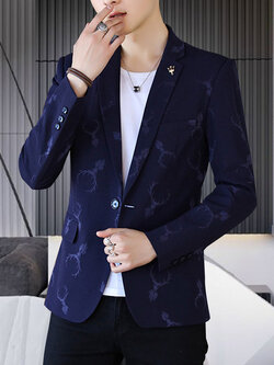 สูท Blazers ผู้ชาย เสื้อคลุมสไตล์สูท สำหรับผู้ชาย