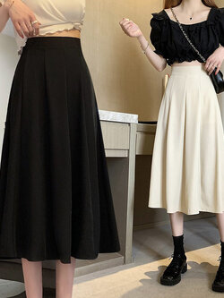 กระโปรงยาว กระโปรงยาวทรงเอ กระโปรงทำงาน