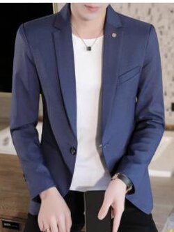 สูท Blazers ผู้ชาย เสื้อคลุมสไตล์สูท สำหรับผู้ชาย
