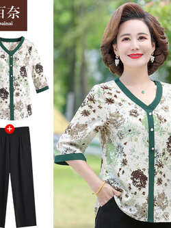 เสื้อผ้าแฟชั่นสุภาพสตรีวัยผู้ใหญ่(อก35-44นิ้ว)ใส่ได้