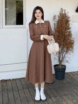 เดรสสาวอวบ มีไซส์ L-4XLอกเสื้อ 38-47 นิ้ว ใส่ได้ทั้งสาวหุ่นดีน่ารักจนถึงสาวอวบพลัสไซส์ จัดส่งฟรี! ทักแชทสั่งซื้อ