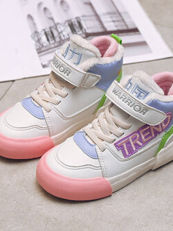 รองเท้าผ้าใบเด็ก รองเท้ากีฬาเด็ก รองเท้าผ้าใบเด็กแนวสปอร์ท