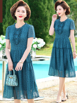 เสื้อผ้าคุณแม่วัย 60 เสื้อคนแก่ผู้หญิงวัย60