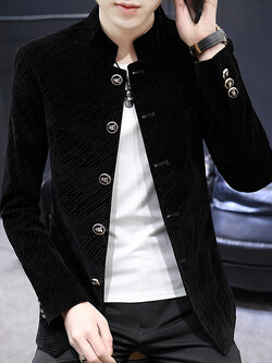 สูท Blazers ผู้ชาย เสื้อคลุมสไตล์สูท สำหรับผู้ชาย