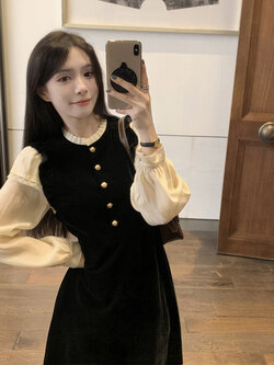 เดรสสาวอวบ มีไซส์ L-4XLอกเสื้อ 38-47 นิ้ว ใส่ได้ทั้งสาวหุ่นดีน่ารักจนถึงสาวอวบพลัสไซส์ จัดส่งฟรี! ทักแชทสั่งซื้อ