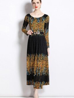 ชุดเดรสยาวสวยๆ ชุดเดรสยาวใส่สบาย ใส่ทำงาน