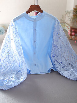 เสื้อลินิน เสื้อผ้าฝ้ายลินิน เสื้อเชิ้ตผ้าลินิน ปักลายสวยๆด้วยด้าย สไตล์VINTAGE