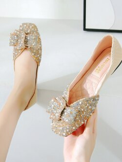 รองเท้าคัทชูผู้หญิง รองเท้าส้นแบนผู้หญิง