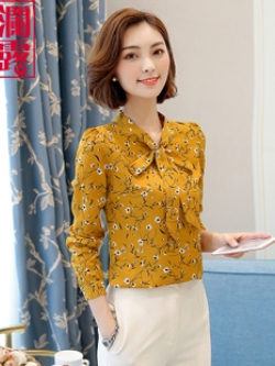 เสื้อเชิ้ตสีเหลือง เสื้อเชิ้ตสีเหลืองสวยๆ เสื้อเชิ้ตสีเหลืองผู้หญิง จัดส่งฟรีทั่วประเทศไทย