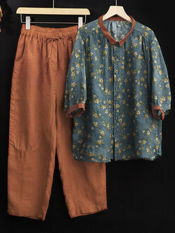 เสื้อลินิน เสื้อผ้าฝ้ายลินิน เสื้อเชิ้ตผ้าลินิน