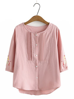 เสื้อลินินสไตล์ผู้ใหญ่ เสื้อคุณแม่ เสื้อผู้ใหญ่ แบรนด์ LININ