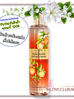 Bath & Body Works / Fine Fragrance Mist 236 ml. (Honeysuckle & Peach Spritz)