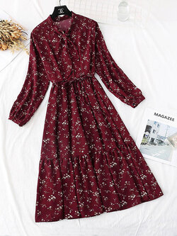 เดรสลายดอกไม้ Fairy House Fairy House