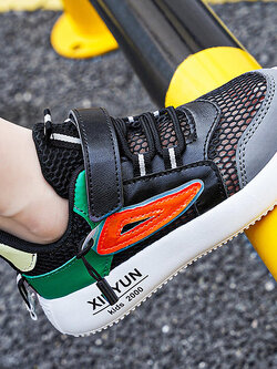 รองเท้าผ้าใบเด็ก รองเท้ากีฬาเด็ก รองเท้าผ้าใบเด็กแนวสปอร์ท