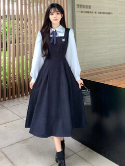 เดรสสาวอวบ มีไซส์ L-4XLอกเสื้อ 38-47 นิ้ว ใส่ได้ทั้งสาวหุ่นดีน่ารักจนถึงสาวอวบพลัสไซส์ จัดส่งฟรี! ทักแชทสั่งซื้อ