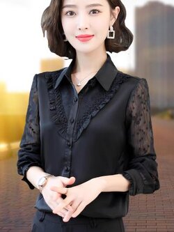 เสื้อสีดำสุภาพ เรียบหรู ดูดี เหมาะกับทุกโอกาส | เสื้อผู้หญิงสุภาพ