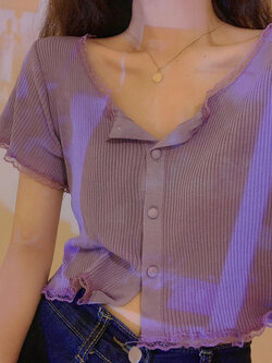 เสื้อผ้าวัยรุ่นเกาหลี เสื้อยืดวัยรุ่นผู้หญิง มีขนาด S M L XL