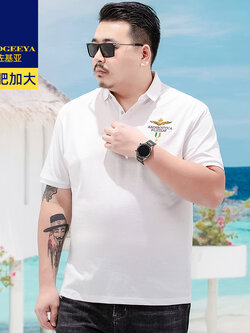 เสื้อยืดผู้ชายอ้วน XL-8XL น้ำหนักผู้สวม 60-150 กิโลกรัม