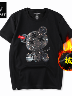 เสื้อยืดผู้ชายอ้วน S-6XL น้ำหนักผู้สวม 50-135 กิโลกรัม