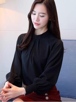 เสื้อสีดำสุภาพ เรียบหรู ดูดี เหมาะกับทุกโอกาส | เสื้อผู้หญิงสุภาพ