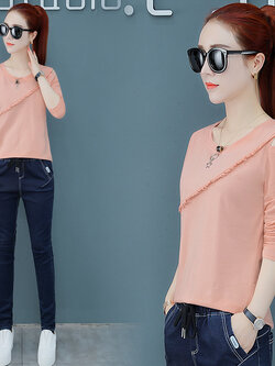 เสื้อผ้าแฟชั่นผู้หญิง เสื้อเชิ้ตแบบฮิตๆ T-shirt ผู้หญิง BY Yiyi