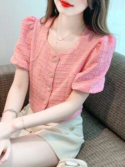 เสื้อเชิ้ตผู้หญิงใส่ทํางาน 390 บาทต่อชิ้น ฟรีค่าจัดส่ง