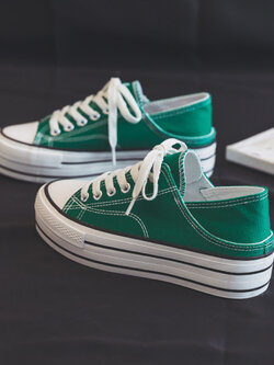 รองเท้าผ้าใบ ผู้หญิง รองเท้าผ้าใบวัยรุ่น แบรนด์ RENBEN