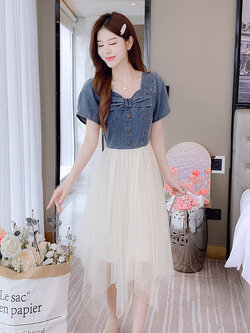 แบบชุดเดรสสวยๆ ชุดเดรสน่ารักๆสไตล์เกาหลี