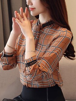 เสื้อเชิ้ตแฟชั่น เสื้อเชิ้ตชีฟอง เสื้อเชิ้ตลูกไม้ เสื้อเชิ้ตลายสวยๆ By Alier