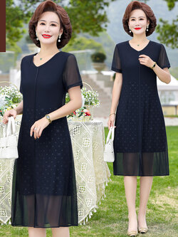 เสื้อผ้าคุณแม่วัย 60 เสื้อคนแก่ผู้หญิงวัย60