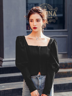 เสื้อสีดำสุภาพ เรียบหรู ดูดี เหมาะกับทุกโอกาส | เสื้อผู้หญิงสุภาพ