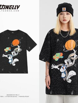 เสื้อยืดคอกลม ผู้ชาย เสื้อยืดผู้ชายเกาหลี เสื้อยืดเกาหลี แบรนด์ NELLY