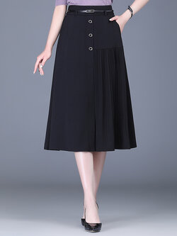 กระโปรงยาว กระโปรงยาวทรงเอ กระโปรงทำงาน