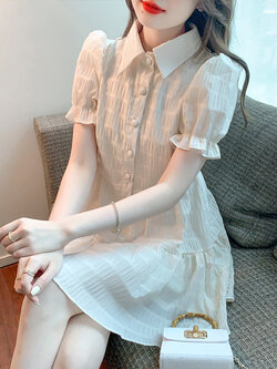 แบบชุดเดรสสวยๆ ชุดเดรสน่ารักๆสไตล์เกาหลี