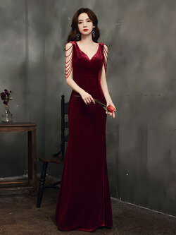 ชุดราตรี ชุดออกงาน ดีไซน์หรู แบรนด์ Angel