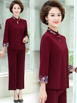 เสื้อผู้สูงอายุ เสื้อผ้าแฟชั่นสุภาพสตรีวัยผู้ใหญ่