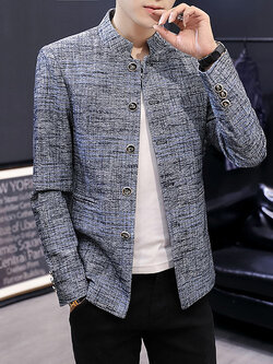 สูท Blazers ผู้ชาย เสื้อคลุมสไตล์สูท สำหรับผู้ชาย