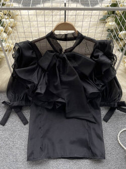 เสื้อสีดำสุภาพ เรียบหรู ดูดี เหมาะกับทุกโอกาส | เสื้อผู้หญิงสุภาพ