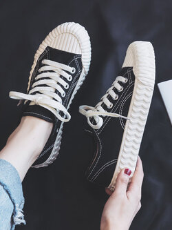 รองเท้าผ้าใบ ผู้หญิง รองเท้าผ้าใบวัยรุ่น แบรนด์ RENBEN