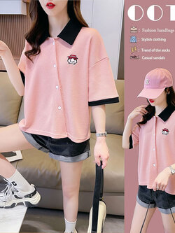 เสื้อยืดคนอ้วนแบบโอเวอร์ไซส์แบบ ulzzang fashion สนใจทักแชท