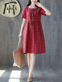 เสื้อผ้าฝ้าย เสื้อผ้าลินิน สไตล์ฤดูร้อน BY Lian Zhi Cotton and linen art สไตล์VINTAGE มีขนาดไซส์อกประมาณ 35-40 นิ้ว