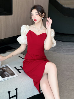 แบบชุดเดรสสวยๆ ชุดเดรสน่ารักๆสไตล์เกาหลี