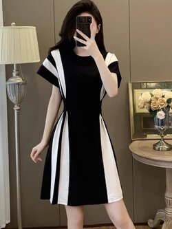 เดรสสีดำสุภาพ เรียบหรู ดูดี เหมาะกับทุกโอกาส | เดรสผู้หญิงแฟชั่นสุภาพ