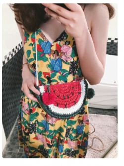 กระเป๋าสานเก๋ๆ กระเป๋าสานสวยๆน่ารัก กระเป๋าสานสไตล์เกาหลี น่ารักมากกก