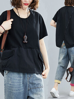 เสื้อผ้าฝ้ายสไตล์วินเทจ ใส่ตั้งแต่สาวผอม-สาวอวบ น้ำหนักตัว50-90 กิโลกรัม By Meimei plus size